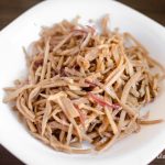 delicious adobong labong in a plate